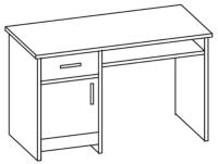 Фото  стол компьютерный мальта производитель Ставрополь Мебель