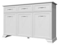 Комод Грация (3 ящ + 3 дв) (белый (Браво-мебель) ) в Черноморском от производителя 