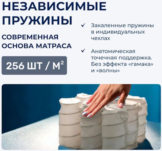 Фото Матрас Energia (Энерджия) от производителя Линия Флекс в Черноморском по цене 18&nbsp;000 ₽