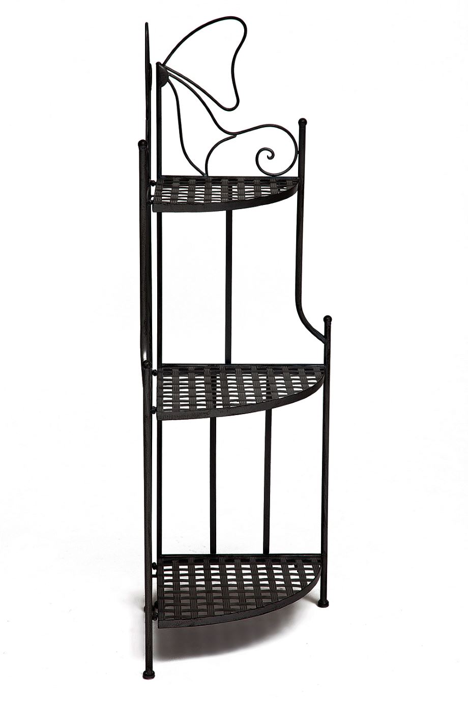 Фото Этажерка кованая угловая 003  от производителя Tetchair в Черноморском по цене 7&nbsp;820 ₽