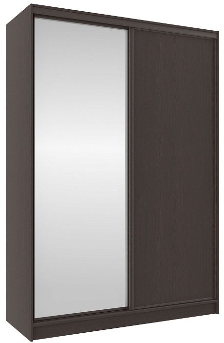 Фото Шкаф-купе 1350 Домашний (2 двери) от производителя Глазов в Черноморском по цене 27&nbsp;390 ₽