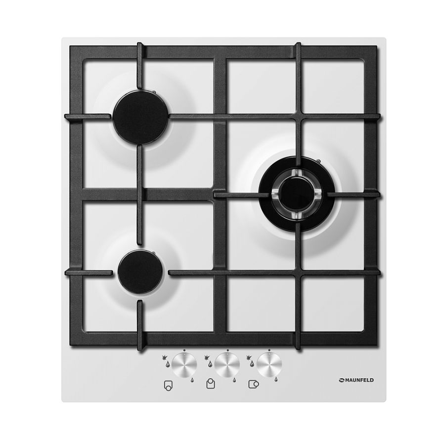 Фото Варочная поверхность газовая 3-х комф. MGHE 43 71 (450х520) от производителя Maunfeld в Черноморском по цене 15 450 ₽