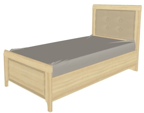 Фото Кровать односпальная Карина КР-1035 (СМ 90х190) с ламельным основанем от производителя Лером в Черноморском по цене 26 860 ₽