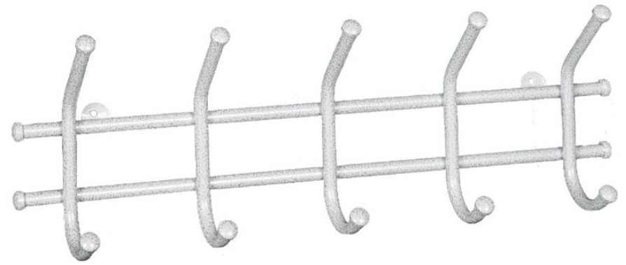 Фото Вешалка настенная Норма 5 от производителя Завод металлических изделий в Черноморском по цене 370 ₽