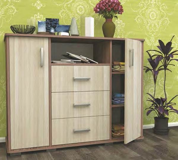 Фото Комод комбинированный К-15  от производителя Пирамида в Черноморском по цене 9 250 ₽