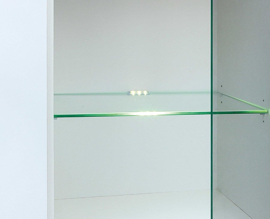 Фото Шкаф Heda REG1D1W (с подсветкой) от производителя Black Red White (БРВ) в Черноморском по цене 20 080 ₽