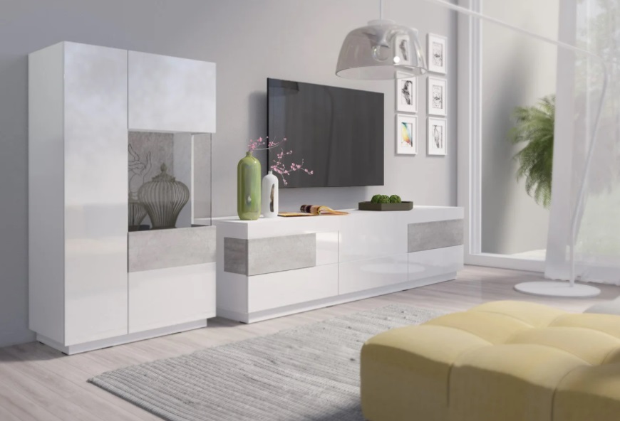 Фото Стенка typ 15 Silke от производителя Helvetia в Черноморском по цене 85&nbsp;100 ₽