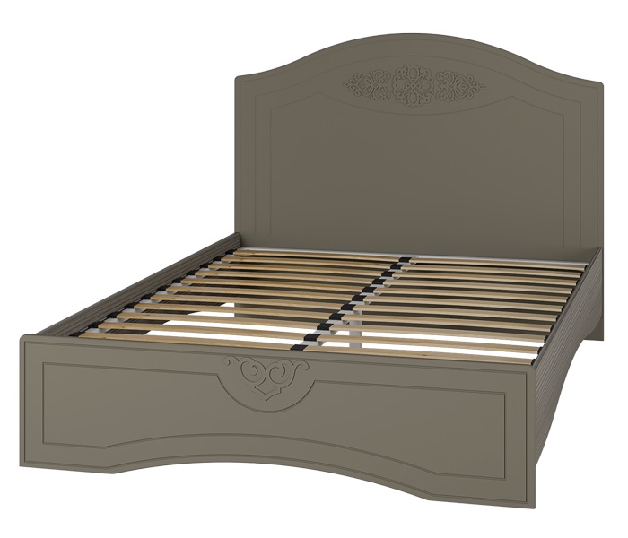 Фото Кровать двуспальная Ассоль плюс АС-112К (СМ 140х200) без основания от производителя Компасс в Черноморском по цене 18 800 ₽