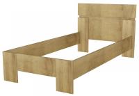 Фото  кровать односпальная шервуд ш3а (см 90х200) без основания производитель Заречье