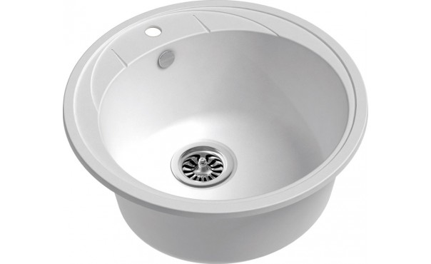Фото Мойка Ewigstein elegant R45 (ГР 484х484хh195) (шир.ящ.min 450) от производителя Ewigstein в Черноморском по цене 5 950 ₽