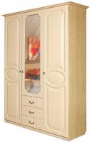 Фото raspashnoy-shkaf шкаф ивушка-5 (151) трехдверный производитель Марибель