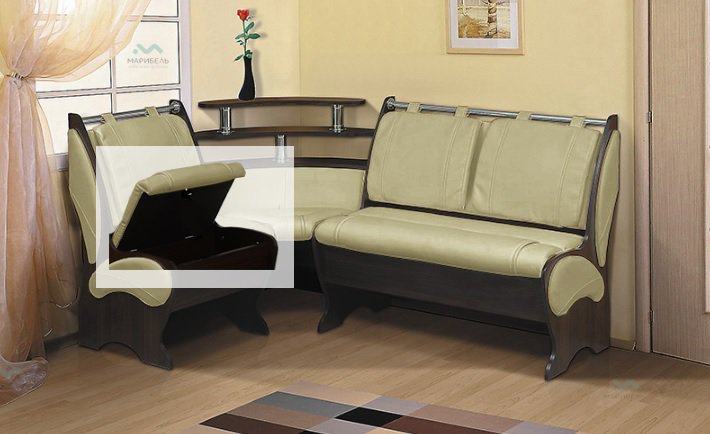 Фото Кухонный уголок ДКУ-2/2 от производителя Марибель в Черноморском по цене 17 310 ₽