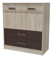 Комод комбинированный Румба (венге-дуб сонома (Гранд Кволити) ) в Черноморском от производителя 