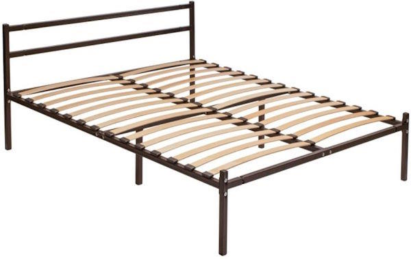 Фото Кровать двуспальная КРО (СМ 180х200) с основанием от производителя СБК в Черноморском по цене 14&nbsp;650 ₽