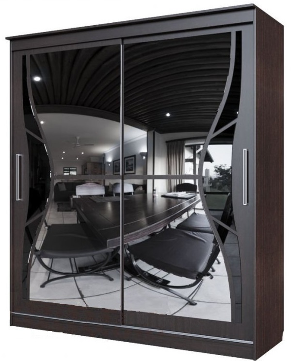 Фото Шкаф-купе №19 Симфония (2,0 - 2 двери) от производителя SV-мебель в Черноморском по цене 41 640 ₽