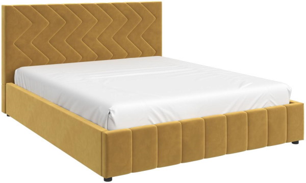 Фото Кровать двуспальная Нельсон (Зигзаг) (СМ 140х200) без основания от производителя Браво-мебель в Черноморском по цене 14 330 ₽