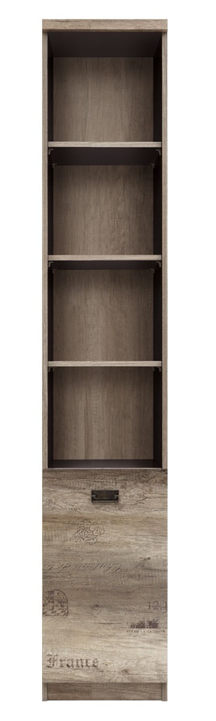 Фото Шкаф Malcolm S325-REG1D/P от производителя Black Red White (БРВ) в Черноморском по цене 10 120 ₽