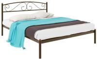 Фото metallicheskie-krovati кровать двуспальная вероника (см 140х200) трубка металл производитель Милсон