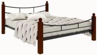Кровать двуспальная София Lux Plus (СМ 180х190) трубка металл в интернет магазине Планета Комфорта Фото derevyannye-krovati кровать двуспальная софия lux plus (см 180х190) трубка металл производитель Милсон