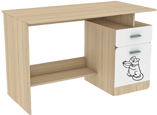 Фото Стол письменный Кот 17 от производителя Аквилон в Черноморском по цене 13&nbsp;920 ₽