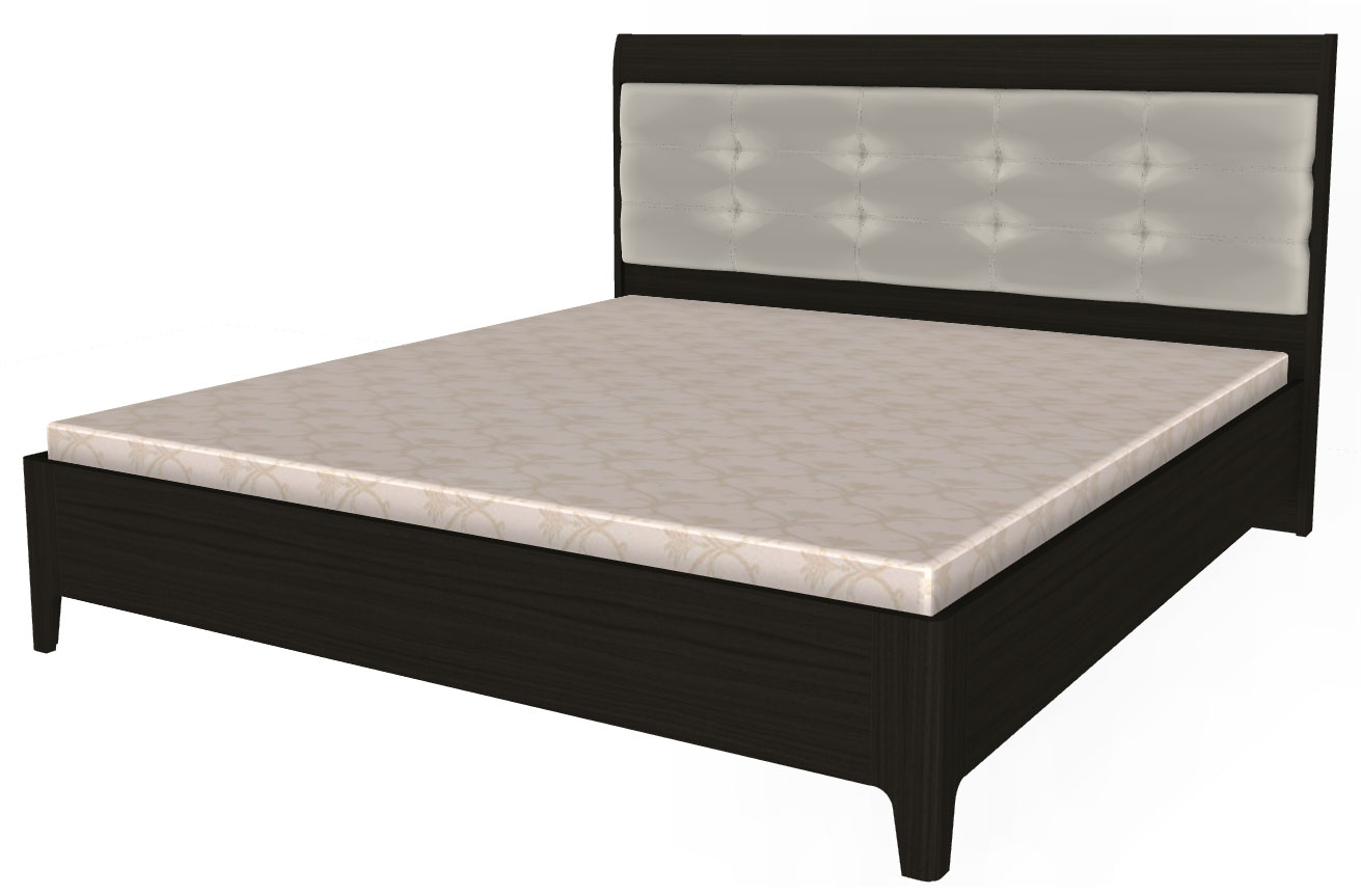Фото Кровать двуспальная Камелия КР-2074 (СМ 180х200) с ламельным основанием от производителя Лером в Черноморском по цене 36&nbsp;980 ₽