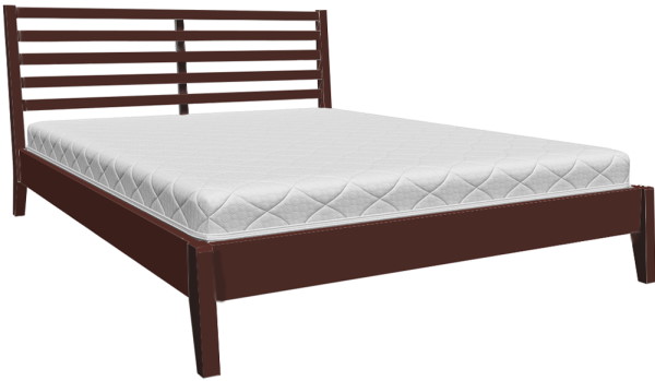 Фото Кровать двуспальная Камила (СМ 160х200) без основания с универсальными царгами от производителя Браво-мебель в Черноморском по цене 18 140 ₽