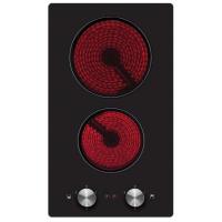 Варочная поверхность электрическая 2-х конф. Ventolux VB 62 (510х290хh46) (Материал корпуса Стеклокерамика , Цвет корпуса Чёрный) в Черноморском от производителя 