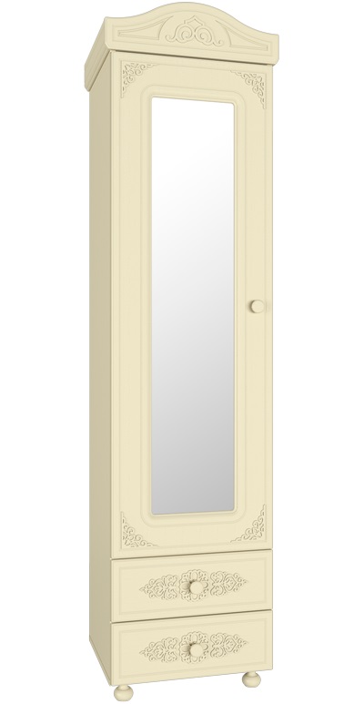 Фото Шкаф-пенал Ассоль плюс АС-1 с зеркалом от производителя Компасс в Черноморском по цене 28&nbsp;310 ₽