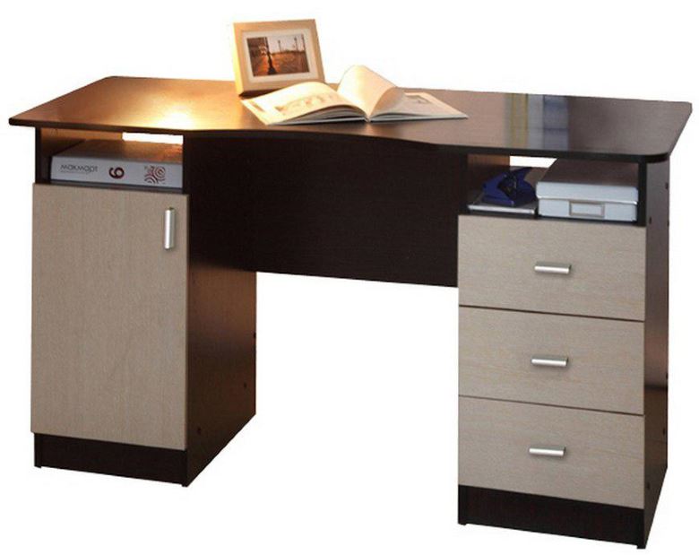 Фото Стол письменный 2-х тумбовый (о) от производителя Олмеко в Черноморском по цене 8&nbsp;750 ₽