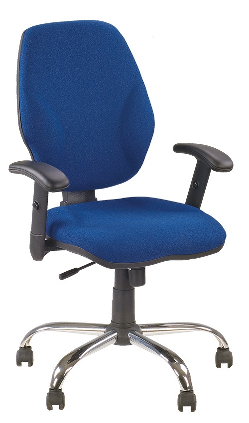 Фото Кресло для персонала Мастер (Master) GTR ergo window Active 1 (хром) от производителя Новый стиль в Черноморском по цене 13 680 ₽