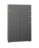 Комод комбинированный Анталия  (дуб сонома-белый софт (Горизонт) ) в Черноморском от производителя 