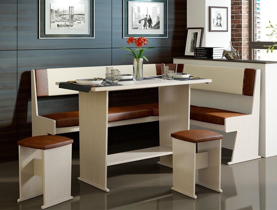 Фото Кухонный уголок-комплект Амиго  от производителя ТриЯ в Черноморском по цене 13&nbsp;600 ₽