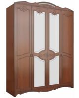 Фото raspashnoy-shkaf шкаф лотос лакированный шр-4 (178) четырехдверный производитель Браво-мебель