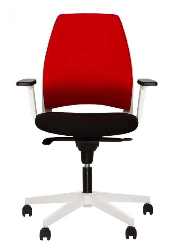 Фото Кресло для персонала 4У (4u) R 3D white от производителя Новый стиль в Черноморском по цене 32&nbsp;440 ₽