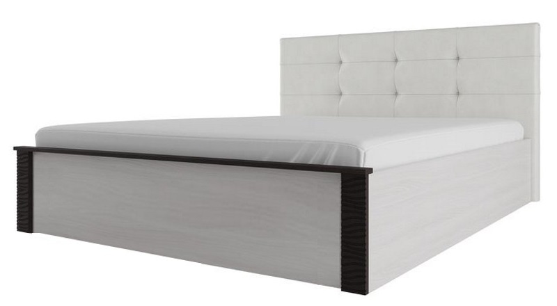 Фото Кровать двуспальная Гамма-20 с мягким изголовьем (СМ 180х200) без основания от производителя SV-мебель в Черноморском по цене 34 140 ₽