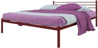 Фото metallicheskie-krovati кровать двуспальная милана (см 160х200) трубка металл производитель Милсон