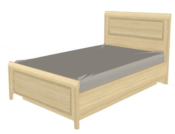 Фото Кровать односпальная Карина КР-1021 (СМ 120х200) с подъемным механизмом от производителя Лером в Черноморском по цене 43 050 ₽