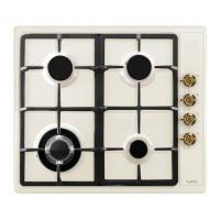 Варочная поверхность газовая 4-х конф. VENTOLUX HG640 L1 CEST (580х500хh43) (Корпус Эмаль , Цвет Черный) в Черноморском от производителя 