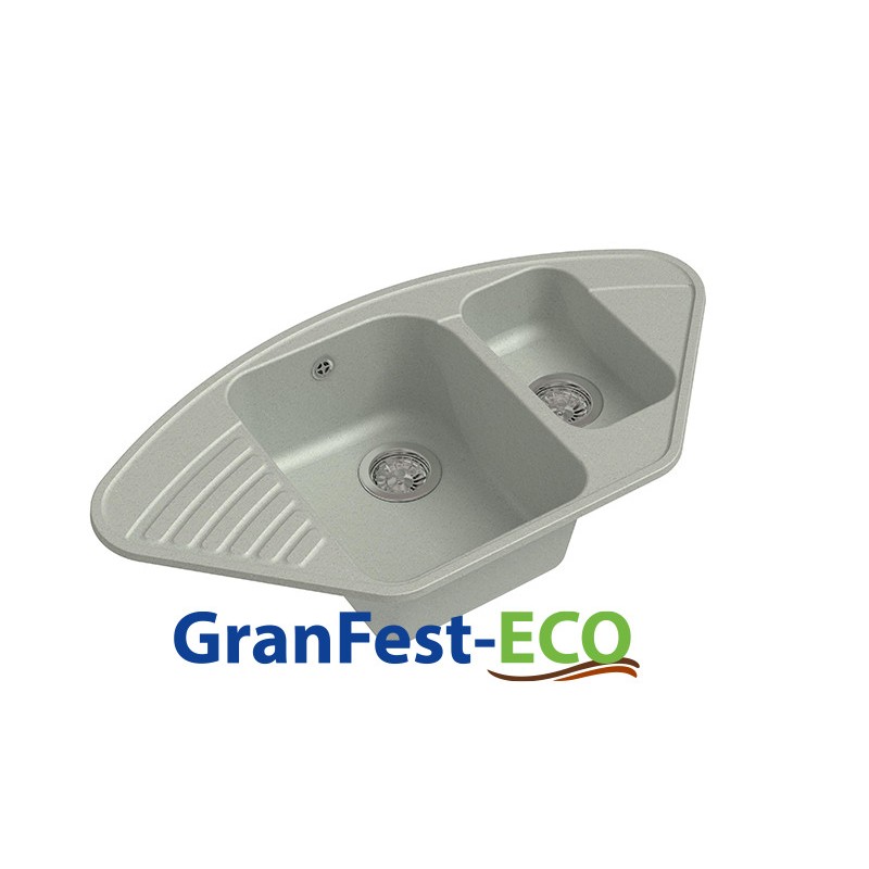 Фото Мойка Granfest eco-14 (ГР 930х500хh200) без сифона  от производителя Granfest в Черноморском по цене 4 990 ₽