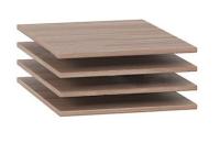 Фото  комплект полок лотос пл-11 (4шт.) производитель Сантан