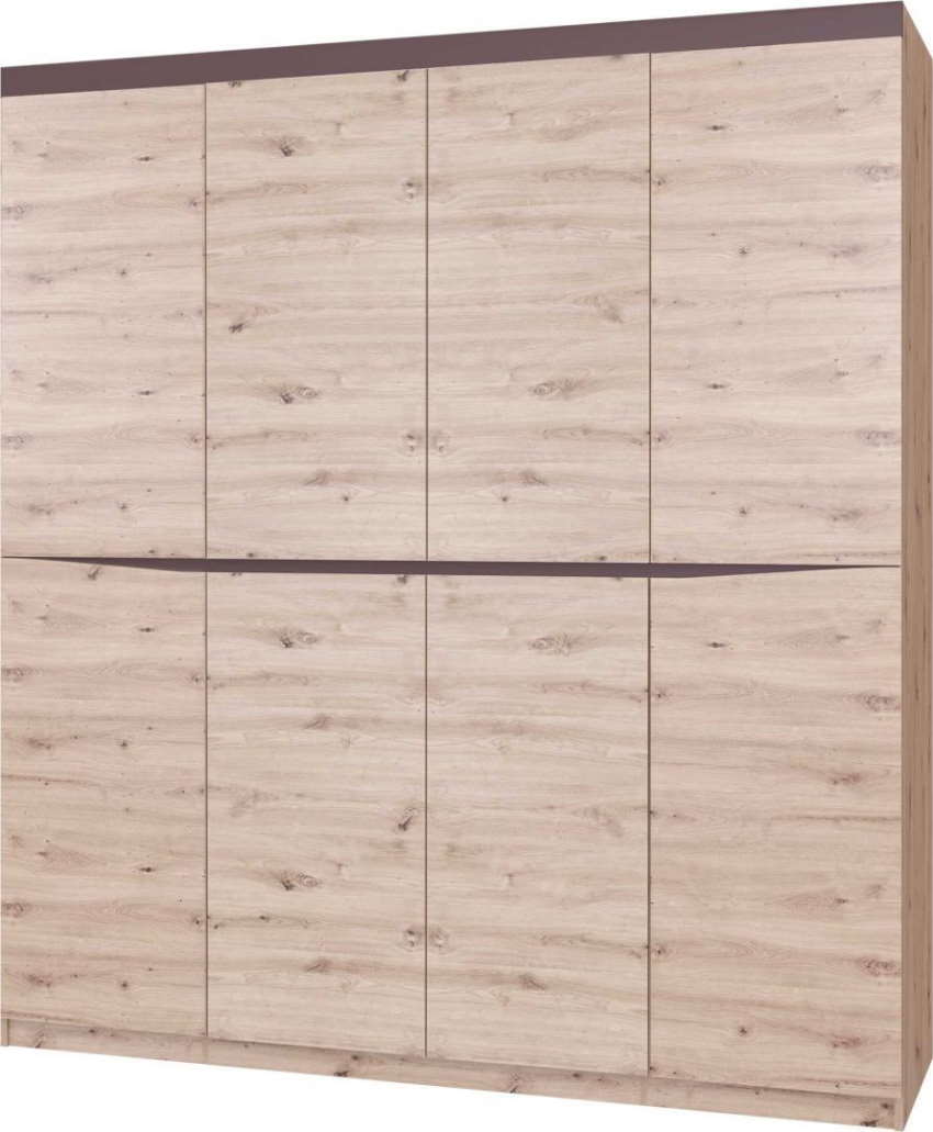 Фото Шкаф Тиана ШР-4 (200) без зеркал четырехдверный от производителя Браво-мебель в Черноморском по цене 36 680 ₽