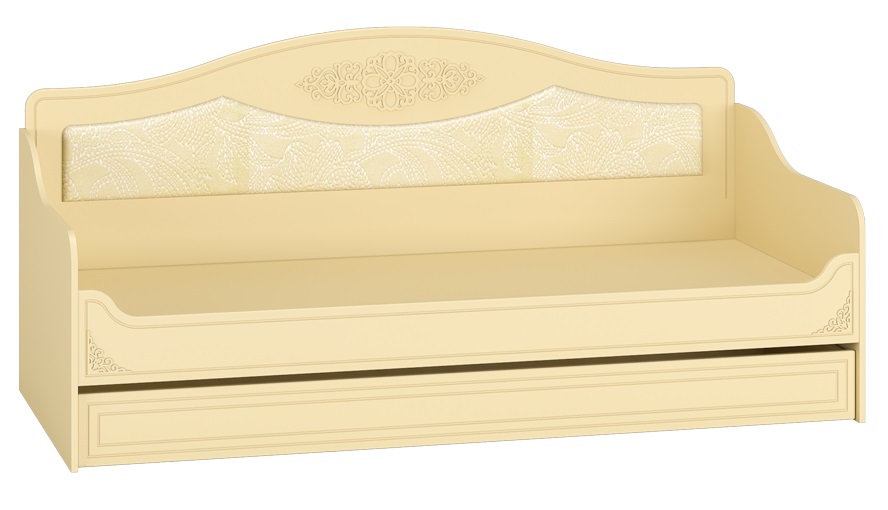 Фото Кровать односпальная Ассоль плюс АС-47 (СМ 90х200) без основания от производителя Компасс в Черноморском по цене 35 450 ₽