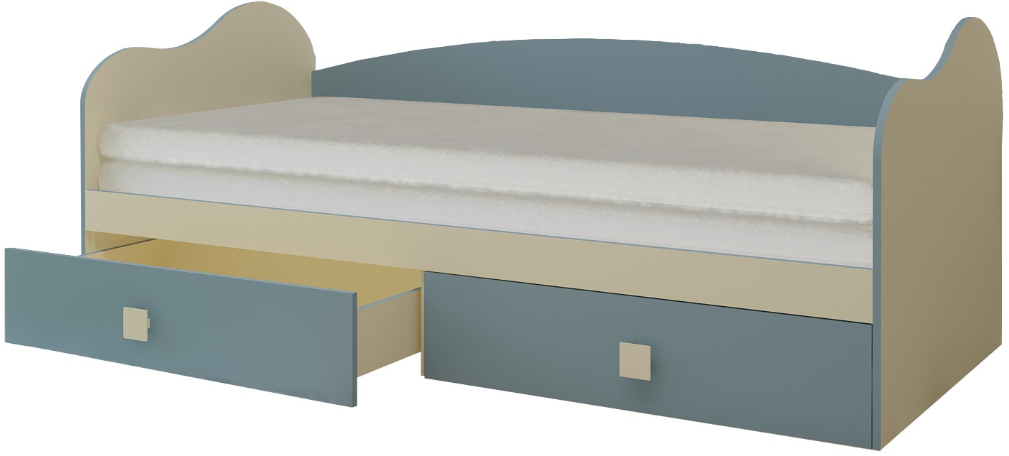 Фото Кровать-тахта Радуга (СМ 80х200) от производителя Горизонт в Черноморском по цене 13&nbsp;460 ₽