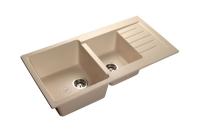 Мойка Granfest GF-P980KL (ГР 980х510хh200) (шир.ящ.min 800) (Цвет мойки белый) в Черноморском от производителя 