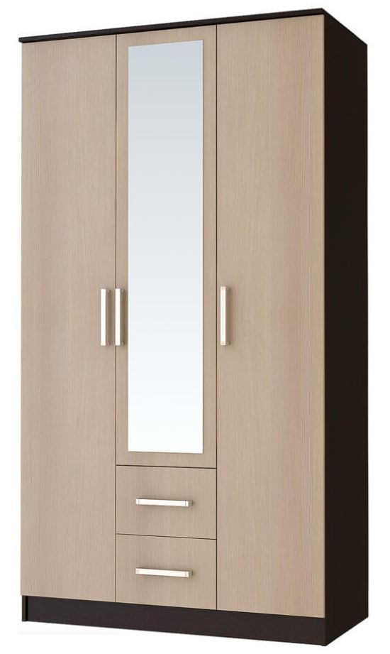 Фото Шкаф Фиеста (120) трехдверный от производителя БТС  в Черноморском по цене 13 360 ₽