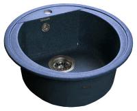 Мойка Granfest GF-R500 (ГР 500х500хh190) (шир.ящ.min 450) (Цвет мойки синий) в Черноморском от производителя 