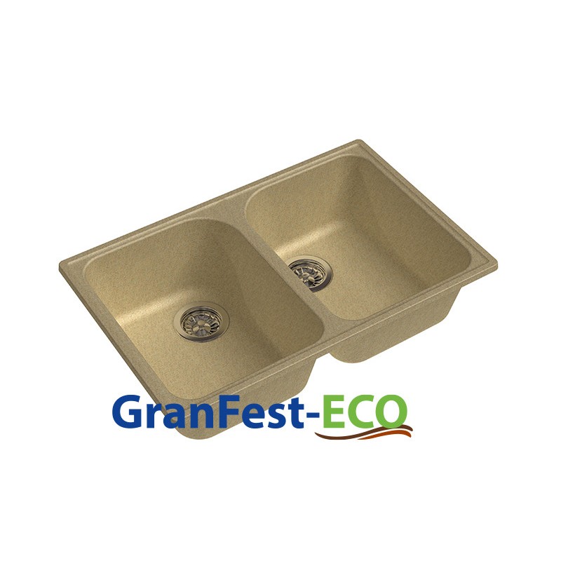Фото Мойка Granfest eco-15 (ГР 740х480хh200) (шир.ящ.min 720) без сифона от производителя Granfest в Черноморском по цене 4 750 ₽