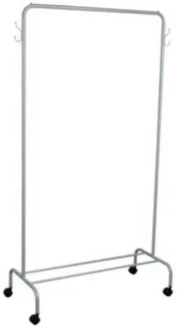 Фото Вешалка гардеробная Радуга 2 на колесах от производителя Завод металлических изделий в Черноморском по цене 2 150 ₽