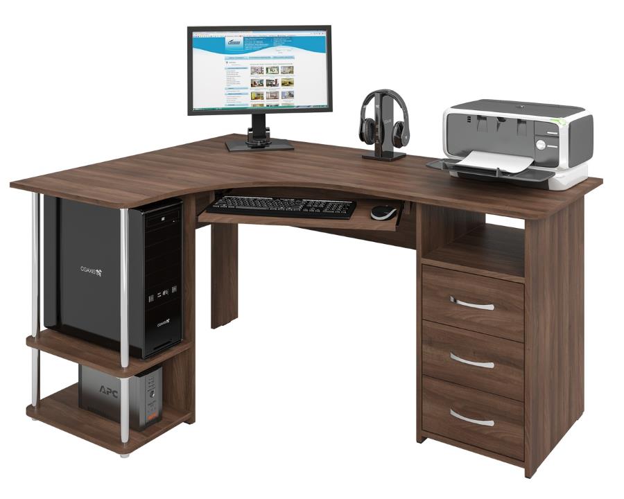 Фото Стол компьютерный С-237 от производителя Компасс в Черноморском по цене 17 930 ₽