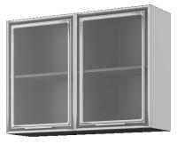 Кухня Барселона шкаф навесной ШВС 1000 (венге, белое дерево,(Интерьер-центр)) в Черноморском от производителя 